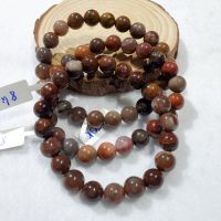 Vòng tay gỗ hóa thạch thiên nhiên size hạt 8ly - VGHT832