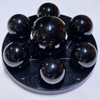 Bộ thất tinh trận bằng đá onyx đen thiên nhiên - Hợp mệnh thủy, mộc - TTT1223