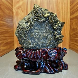 Đá cảnh vàng găm thiên nhiên ( Quặng pyrit ) - VGCT122