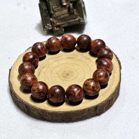 Vòng tay phong thủy gỗ nu huyết rồng ( huyết long ) rừng thiên nhiên size 12ly - GHL116