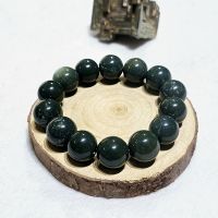 Vòng Tay Phong Thủy Đá Caxedon Xanh Lá Thiên Nhiên Size 14ly - VTCX1153