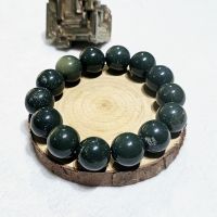 Vòng Tay Phong Thủy Đá Caxedon Xanh Lá Thiên Nhiên Size 16ly - VTCX1157
