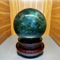 Quả Cầu Phong Thủy Xanh Lá Đá Fluorite Thiên Nhiên ĐK:13,6cm - Hợp mệnh mộc, hỏa - QCXL220