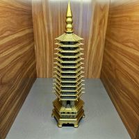 Tháp văn xương 13 tầng bằng đồng cao 33cm - TVX1217