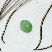 Viên ngọc phỉ thúy xanh thiên nhiên lên trang sức - NPT614