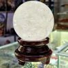 qua-cau-phong-thuy-da-thach-anh-trang-thien-nhien-dk18cm-bao-kiem-dinh-hop-menh-kim-thuy-qctah1030 - ảnh nhỏ  1