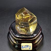 Trụ đá Thạch Anh Vàng (Cetrine) thiên nhiên bao kiểm định hợp mệnh Kim, Thổ - TĐTA1224