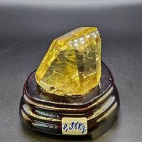 Trụ đá Thạch Anh Vàng (Cetrine) thiên nhiên bao kiểm định hợp mệnh Kim, Thổ - TĐTA1226