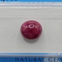 Mặt đá quý ruby sao thiên nhiên cao cấp - Đã kiểm định - RB1201