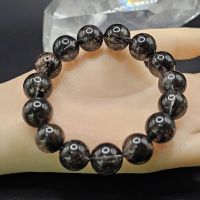 Vòng Tay Đá Thạch Anh Tóc Đen Thiên Nhiên Size 13ly VIP - VTTD501