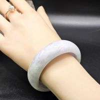 Vòng tay bản liền Ngọc Cẩm Thạch Type A thiên nhiên Ni54.5 - 9NHD13
