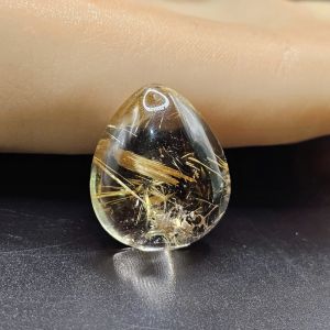 Mặt dây chuyền thạch anh tóc vàng - TAT540