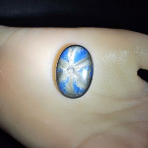 Mặt đá quý Sapphire sao hoa thị cao cấp - SP157