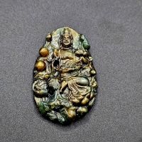 Tượng Đại Thế Chí đá quý Sapphire sao thiên nhiên (VIP) - TPT251