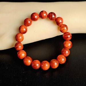 Vòng tay phong thủy gỗ huyết rồng ( huyết long ) rừng thiên nhiên size 10ly - GHL1251
