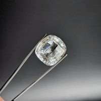 Mặt đá quý Topaz trắng tự nhiên hình vuông trọng lượng 93,9ct - TP1237