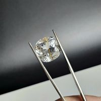 Mặt đá quý Topaz trắng tự nhiên hình vuông trọng lượng 29ct - TP1248