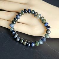 Vòng tay đá quý Sapphire thiên nhiên cho nữ Size 8ly (VIP) - VTSP1106