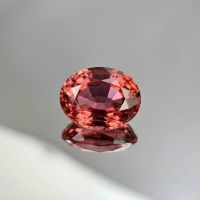 Mặt đá quý Tourmaline đỏ Violet tự nhiên trọng lượng 6,6ct - TP327
