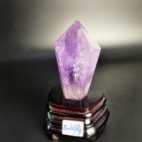 Trụ đá Thạch Anh Tím thiên nhiên bao kiểm định hợp mệnh Hỏa, Thổ - TĐTA146