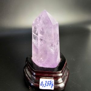 Trụ đá Thạch Anh Tím thiên nhiên bao kiểm định hợp mệnh Hỏa, Thổ - TĐTA149