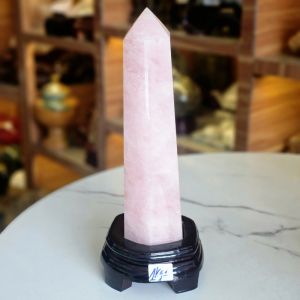 Trụ đá Thạch Anh Hồng thiên nhiên loại A hợp mệnh Hỏa, Thổ - TĐTA920