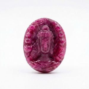 Diện ngài thích ca đá quý Ruby thiên nhiên - TTCRB228