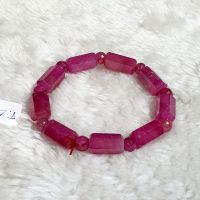 Vòng Tay Đá Ruby Hạt Trúc Thiên Nhiên 7li - VTCT0047