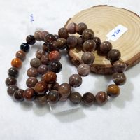 VÒNG TAY GỖ HÓA THẠCH THIÊN NHIÊN Size 10li - VTCT0067