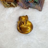 Hồ Ly Chín Đuôi Đá Mắt Hổ Thiên Nhiên - HLCT0037