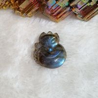 Hồ Ly Chín Đuôi Đá Xà Cừ Thiên Nhiên - HLCT0050