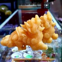 Cặp Tỳ Hưu Đá Ngọc Hoàng Long Thiên Nhiên - THCT0050