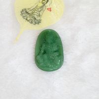 Bản mệnh Phổ Hiền Bồ Tát Đá Thạch Anh Xanh Thiên Nhiên Độ Mệnh Cho Người Tuổi Thìn, Tỵ - PHM0038