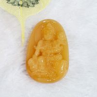 Bản mệnh Phổ Hiền Đá Mã Não Vàng Thiên Nhiên Độ Mệnh Cho Người Tuổi Thìn, Tỵ - PHM0041