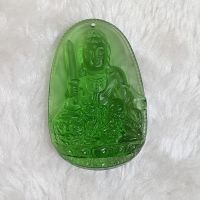 Bản mệnh Văn Thù Bồ Tát Đá Lưu Ly Xanh Thiên Nhiên Độ Mệnh Cho Người Tuổi Mão Mệnh Hỏa 1987 - PHM0055