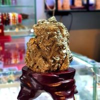 Tinh Thể Đá Vàng Găm Thiên Nhiên ( Pyrit ) - DTBCT0013