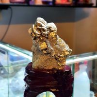 Tinh Thể Đá Vàng Găm Thiên Nhiên ( Pyrit ) - DTBCT0019
