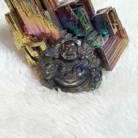 Tượng Di Lạc Ngồi Đá Saphia Thiên Nhiên - DLCT070