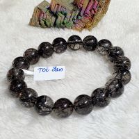 Vòng Tay Đá Thạch Anh Tóc Đen Thiên Nhiên Size 12li VIP - VTCT00100