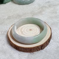 Vòng Tay Dạng Bản Liền Nguyên Khối Đá Cẩm Thạch Thiên Nhiên Ni53 - 990CTCT002
