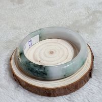 Vòng Tay Dạng Bản Liền Nguyên Khối Đá Cẩm Thạch Thiên Nhiên Ni55 - 0150CTCT007