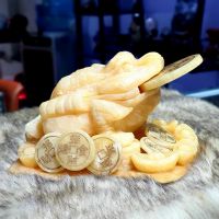 Cóc 3 Chân ( Thiềm Thừ ) Đá Ngọc Hoàng Long Thiên Nhiên Cho Gia Chủ Mệnh Kim, Thủy, Thổ - TTCT0006