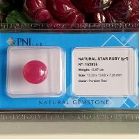 Mặt Đá Quý Ruby Đỏ Tự Nhiên - Đã Kiểm Định - RB152835