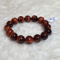Vòng Tay Đá Mắt Hổ Thiên Nhiên Đỏ Đen 12ly - VTCT0007