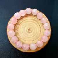 Vòng Tay Phong Thủy Đá Thạch Anh Hồng Thiên Nhiên Bao Kiểm Định Size Hạt 12y - Hợp Mệnh Hỏa Thổ - TAH227
