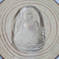Bản mệnh Văn Thù Bồ Tát Đá Thạch Anh Trắng Thiên Nhiên Độ Mệnh Cho Người Tuổi Mão Mệnh Kim 1963 & Mệnh Thủy 1975 - PBM1055